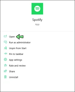 lista de reproducción de Spotify cuenta en PC/MAC 1