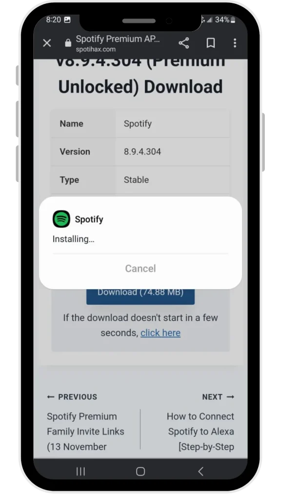 cómo descargar spotify premium apk gratis 4