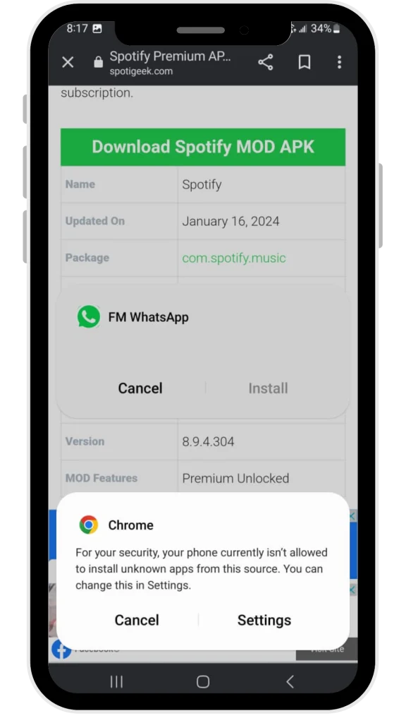 cómo descargar spotify premium apk gratis 5