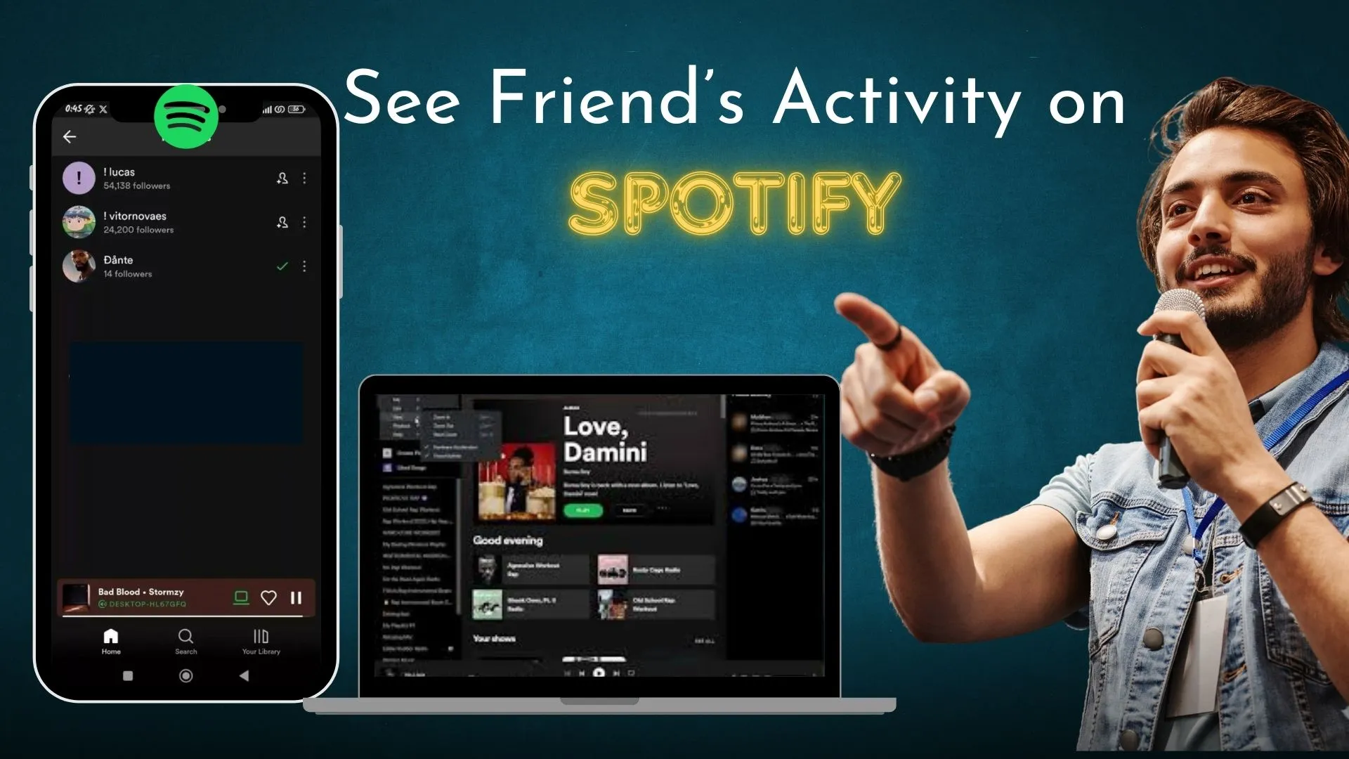 ver la actividad de tus amigos en Spotify