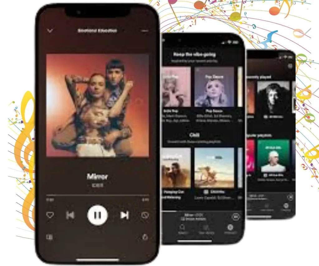 spotify premium interface