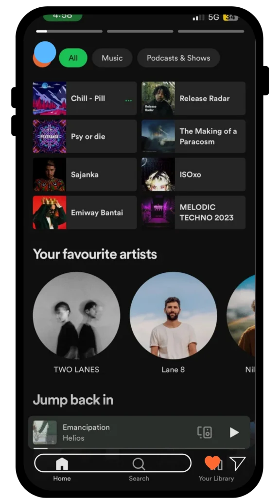 Spotify Premium APK SCREEN SHOT 9