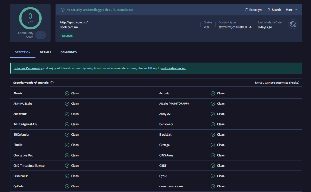 Spotify Premium APK v9.0.56.106 Todo Desbloqueado 2025 spoti,com.mx website trust report