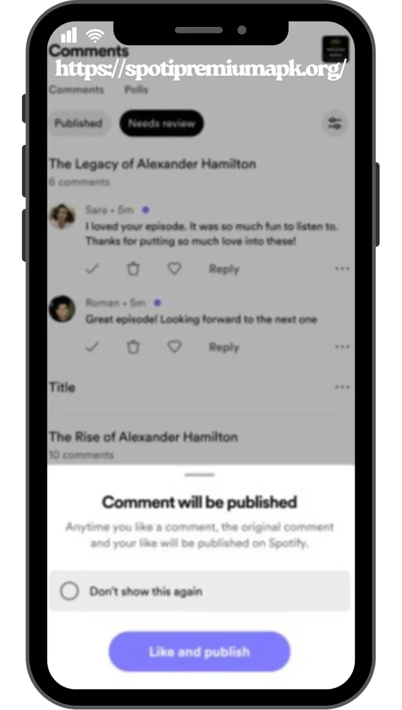 Spotify Premium APK v9.0.84.1313 Todo Desbloqueado 2025 Podcast Comments