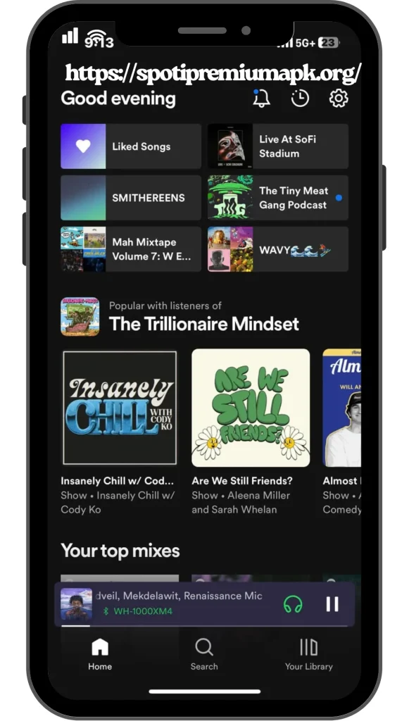 Spotify Premium APK v9.0.84.1313 Todo Desbloqueado 2025 Sin Necesidad de Raíz