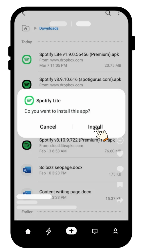 Cómo descargar Spotify Lite Premium Apk